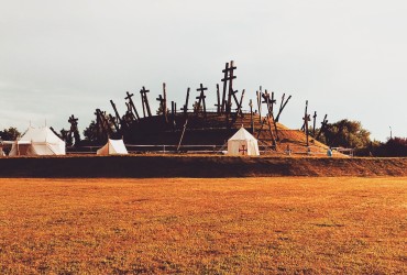 A muhi csata emlékműve