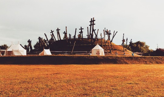 A muhi csata emlékműve